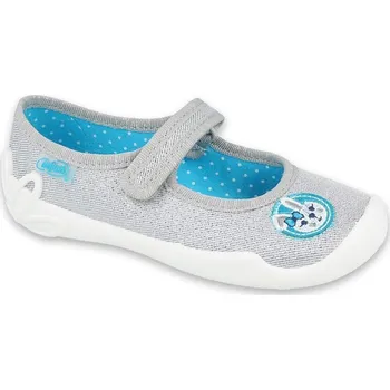 Dívčí bačkory Dívčí balerínky BEFADO BLANCA 114X444 Velikost: 26