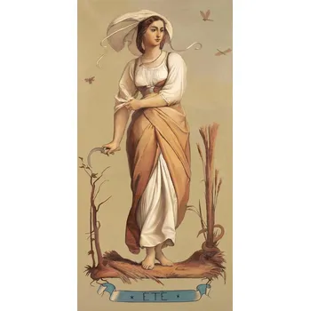 Plakát Plakát, Obraz - Summer, 1873 (The Four Seasons / Vintage Art) - Joseph Felon
