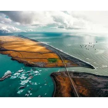 Plakát Plakát, Obraz - Cost from above, Sam Green