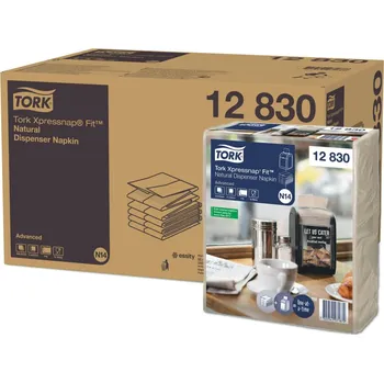 Tork Xpressnap Fit® natural ubrousky do zásobníku (N14)