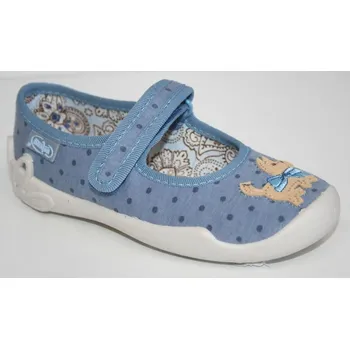 Dívčí bačkory Dívčí balerínky BEFADO BLANCA 114X175 Velikost: 26