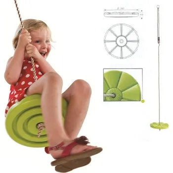 Dětská houpačka Plastové sedátko ve tvaru květiny Blue Rabbit