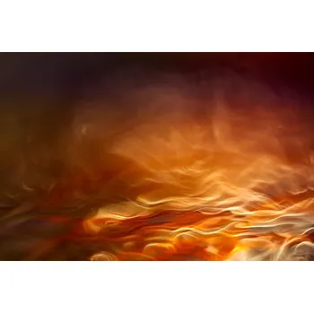 Plakát Plakát, Obraz - Burning water, Willy Marthinussen