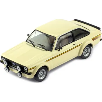 autíčko IXO Ford Escort MK II RS 1800, světle béžový, 1976