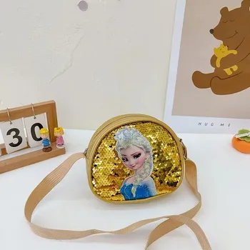 Kabelka Frozen (Ledové království) Crossbody dívčí kabelka na motivy pohádky "Frozen" Barva: žlutá 5