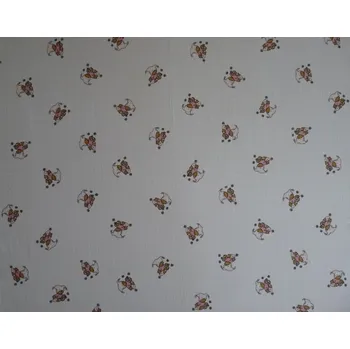 Plenová osuška TETRA 90x100cm - MÉĎA v růžovém na bílém - Libštátské závody