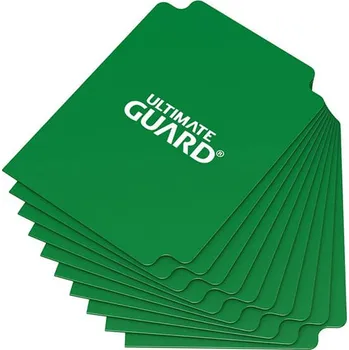 Sběratelská karetní hra Oddělovač na karty Ultimate Guard Card Dividers Standard Size Green - 10 ks