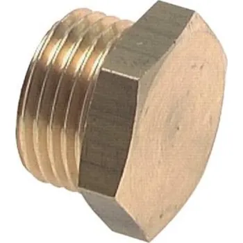 Fitinka TS Záslepka vnější G1-1/2" 6HR mosaz