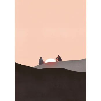 Plakát Plakát, Obraz - You and me alone, Maarten Léon