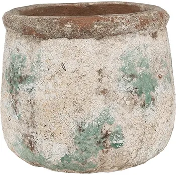 Zahrada Clayre & Eef - Terakotový květináč RUSTIC ROOTS 6TE0527M