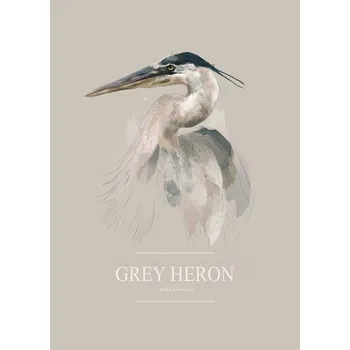 Plakát Plakát, Obraz - Grey Heron, Gabriella Roberg