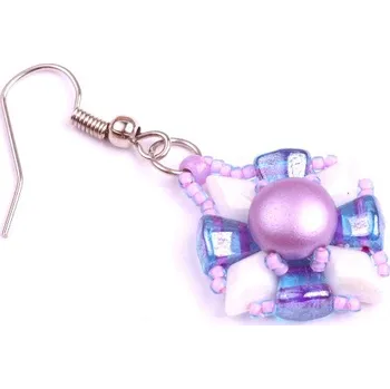 Korálek Náušnice Boreás č. 1084 - stavebnice