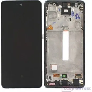 oem Samsung Galaxy A52 (SM-A525F), A52 5G (SM-A526B) LCD + dotyková deska + přední kryt black