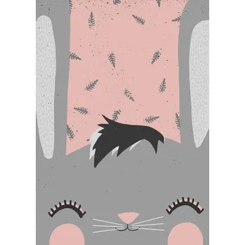 Plakát Plakát, Obraz - Little Bunny (pink), Treechild