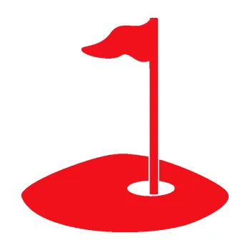 Polep vozidla SAMOLEPKA Golfová jamka 001 pravá (10 - červená) NA AUTO, NÁLEPKA, FÓLIE, POLEP, TUNING, VLASTNÍ TEXT, TISK, AUTOSAMOLEPKY.cz, POLEPY, OBRÁZEK, LOGO, SAMOLEPKY