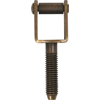 Okenní klika TKZ Polná Skoba okenní k zašroubování M8x34,5 stará mosaz