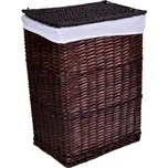 Proutěný koš - hnědý 114 L
