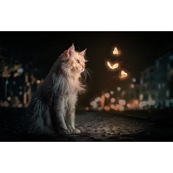 Plakát Plakát, Obraz - MagicCat, Marcel Egger