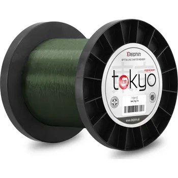 Monofil Delphin TOKYO zelený 0,33mm 8,2kg 4600m