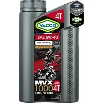 Motorový olej Yacco MVX 1000 4T 5W-40 1l