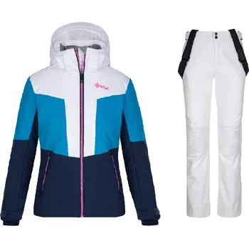 Dámská bunda Dámský lyžařský komplet Florance DBL 38 + Dione WHT 40