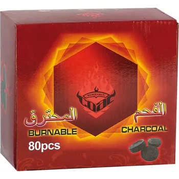 Čistič dýmky Remo Uhlíky pro vodní dýmky 8 ks