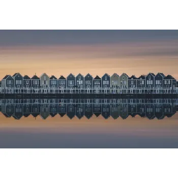 Plakát Plakát, Obraz - Drifting Houses, thomas defranzoni