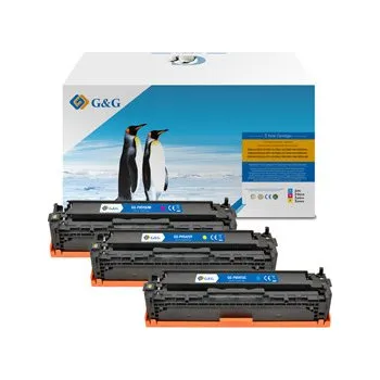 G&G kompatibilní toner s HP CB541A, CE320A, CF210X, Canon CRG116, CRG716, C, NT-PH541UC, HP 125A, cyan, 1400str. NT-PH541UC