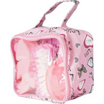 Čištění pro koně Horka Taška s čištěním Hearts Barva: Růžová