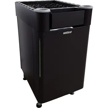 HARVIA Saunová kamna elektrická Senator Combi T9C 9 kW Black