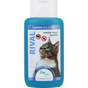 Antiparazitikum pro kočku Bea Natur Šampon Bea antiparazitární Rival kočka s TEA TREE 220ml