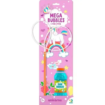 Bublifuk DODO Mega bublifuk Jednorožci 450ml 1ks - mix variant či barev
