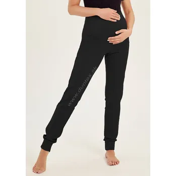 TARO Teplákové kalhoty těhotenské 3058 Barva: zz31-čierna, Velikost: L