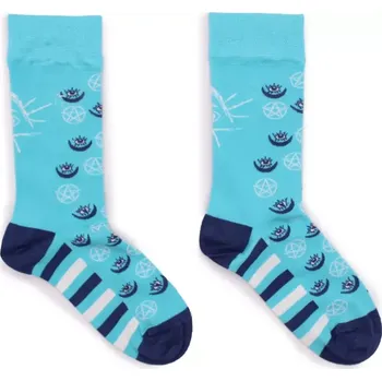 Dámské ponožky Awm ponožky bambusové Hop Hare Zlé oko modré