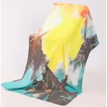 Osuška plážová JTLine s motivem palem