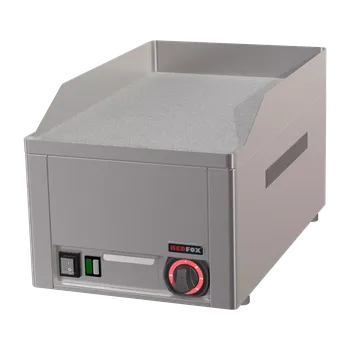 Kuchyňský gril Grilovací deska 32x48 elektrická durable chrom hladká stolní 230 V | REDFOX - FTHC 30 E
