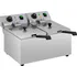 Royal Catering RCEF 08DB dvojitá elektrická gastro fritéza