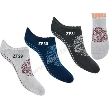 Dámské ponožky STEVEN Froté ponožky s ABS Steven-132-29 Barva: ZF29-sv.sivá, Velikost: 35-37(23-24)