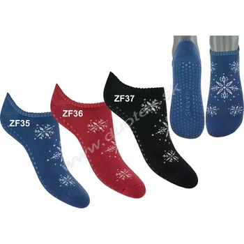 Dámské ponožky STEVEN Froté ponožky s ABS Steven-132-35 Barva: ZF35-modrá, Velikost: 38-40(25-26)