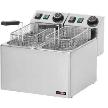 fritéza Fritéza FE 44 E elektrická dvojitá 0,42 kW/l, 5+5 l stolní 230 V