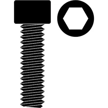 Šroub Team Corally Ocelový Imbusový šroub s válcovou hlavou, M2,5x8mm, 10 ks. - expresní doprava