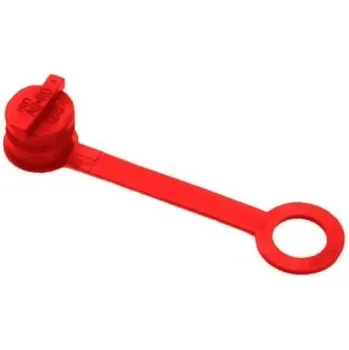 Hydraulický filtr Zátka rychlospojky zástrčky ISO 12,5 červená 6222