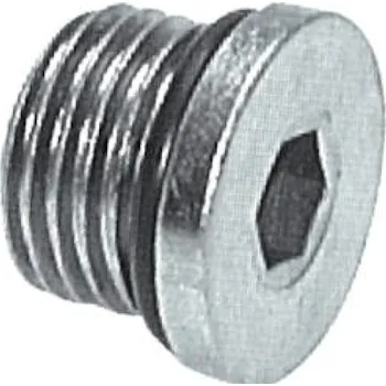 Instalatérský materiál TS Šroubení zaslepovací UNF 3/4-16 pozink