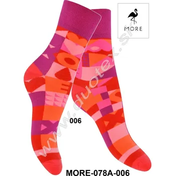 Pánské oblečení MORE Veselé ponožky More-078A-006 Barva: 6, Velikost: 35-38(23-25)