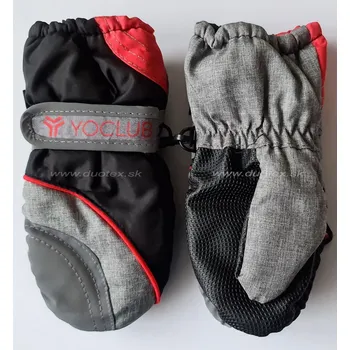 Rukavice YO Rukavice REN-0296C Barva: sivá, Velikost: 10cm