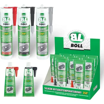 aditivum Boll 0070102 VYSOKOTEPLOTNÍ SILIKON, červený - 80 ml