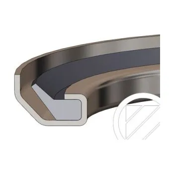 Těsnění výfuku Axiální těsnění 40x58x4,5/47 VRM02 NBR