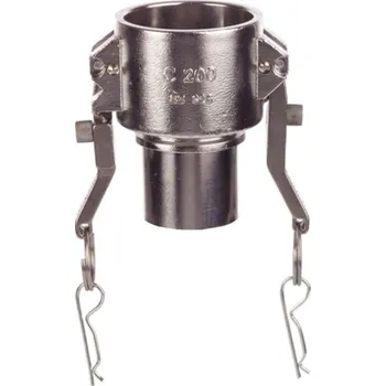 Příslušenství k zahradní technice LMC Spojka Kamlok DIN, nerez, 38 mm, NBR, bezpečnostní páčky