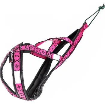 Postroj pro psa ManMat postroj LIGHT WEIGHT LONG - růžová XL