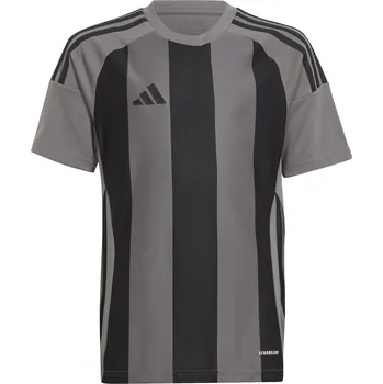 Chlapecké tričko Dětské Tričko s krátkým rukávem ADIDAS STRIPED 24 JSYY IW2132 – Šedá 176